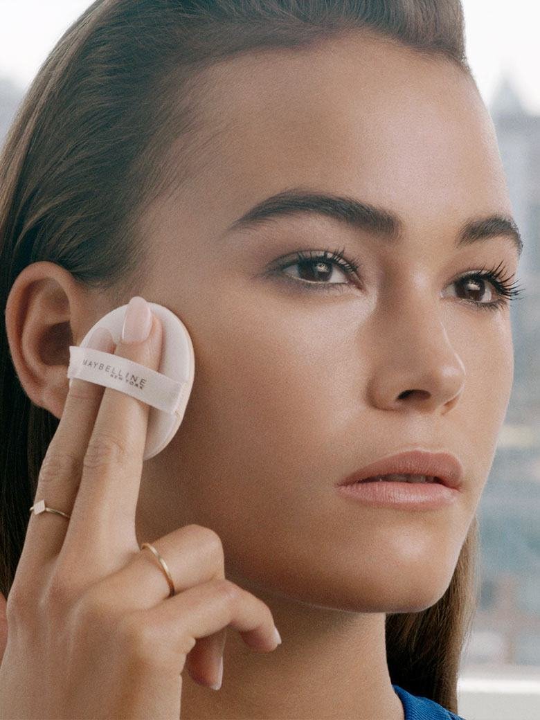 Maybelline dream cushion liquid foundation how to apply step4