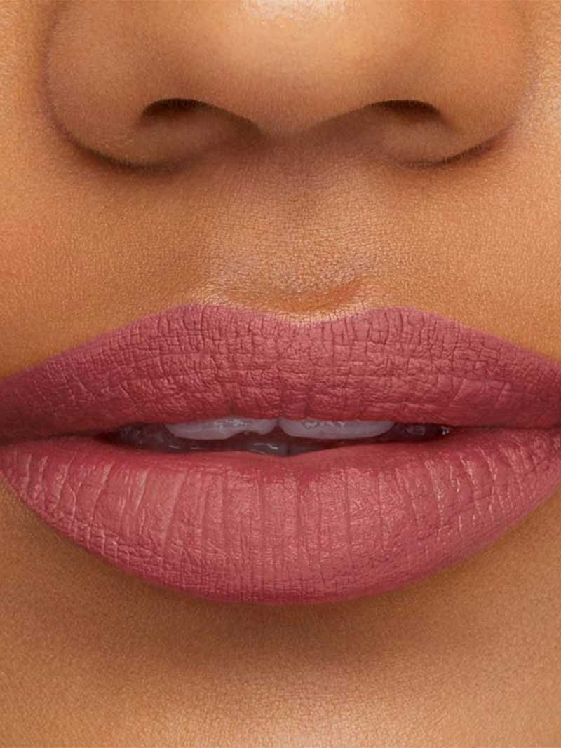 Seductress Deep skin tone lip macro Super Stay Matte Ink